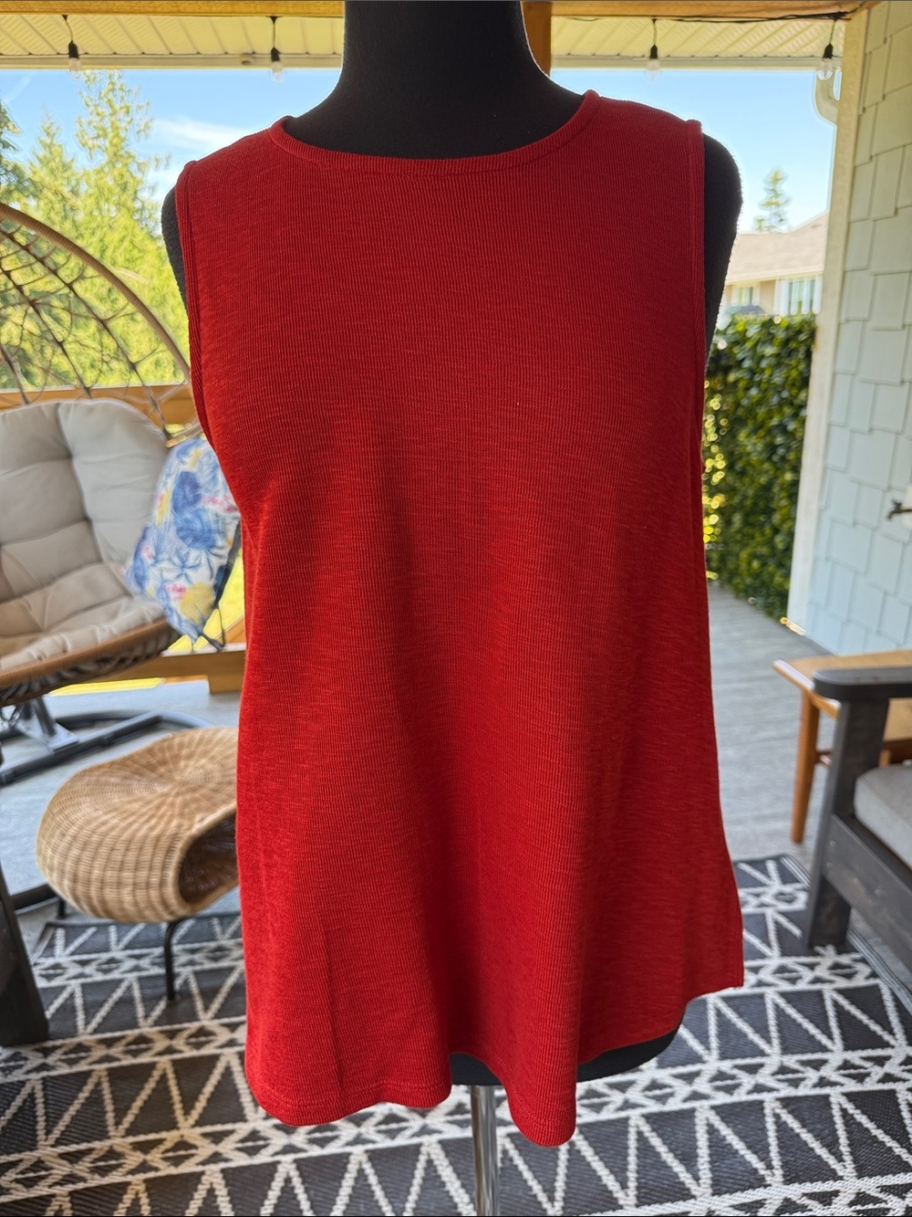 Eileen Fisher | Crew Neck Shell Tank Top